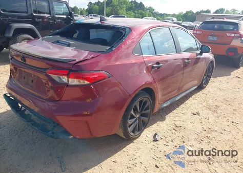 2022 Toyota Corolla Se Nightshade Edition z USA, uszkodzony, nr VIN 5YFS4MCE3NP112056